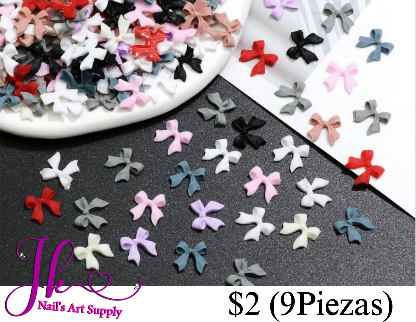 Lazos En Color (9piezas)