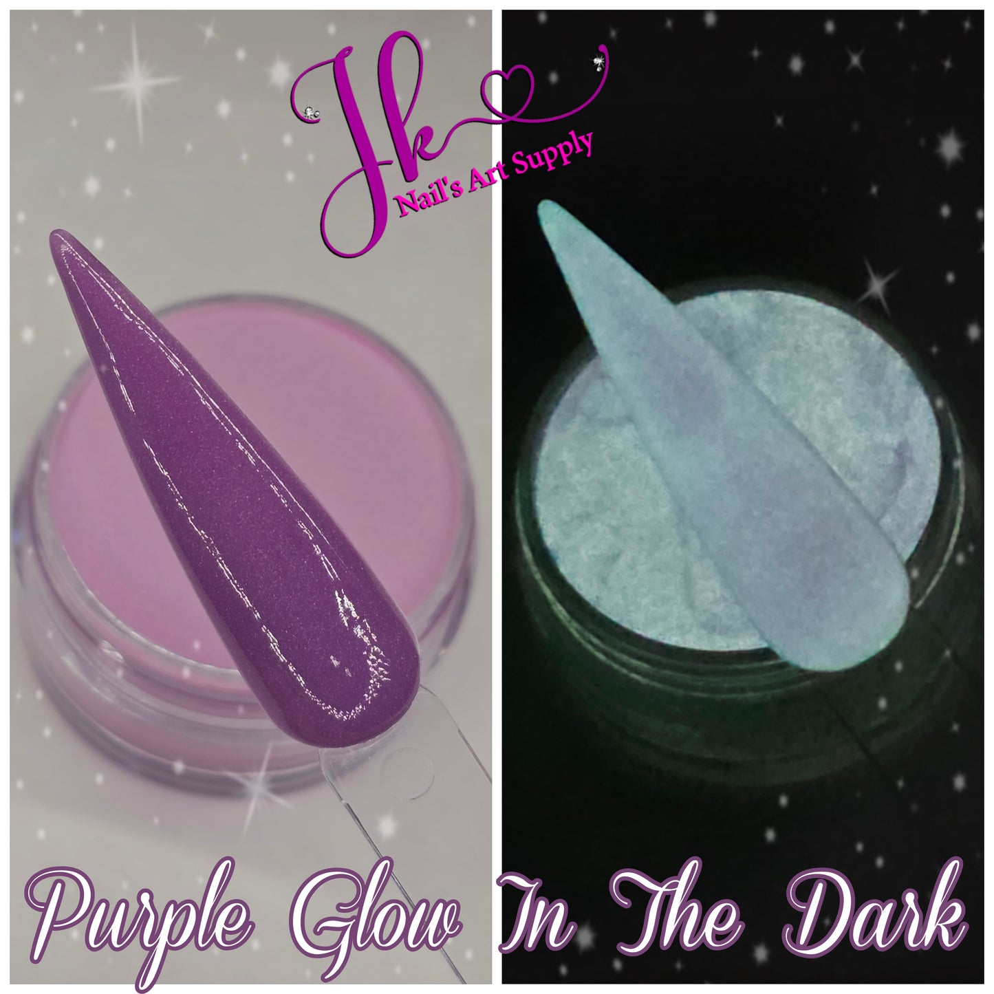 Purple Glow In The Dark