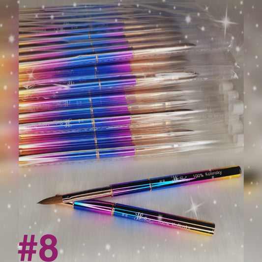 Pincel #8 Aplicacion 100%Kolinsky)