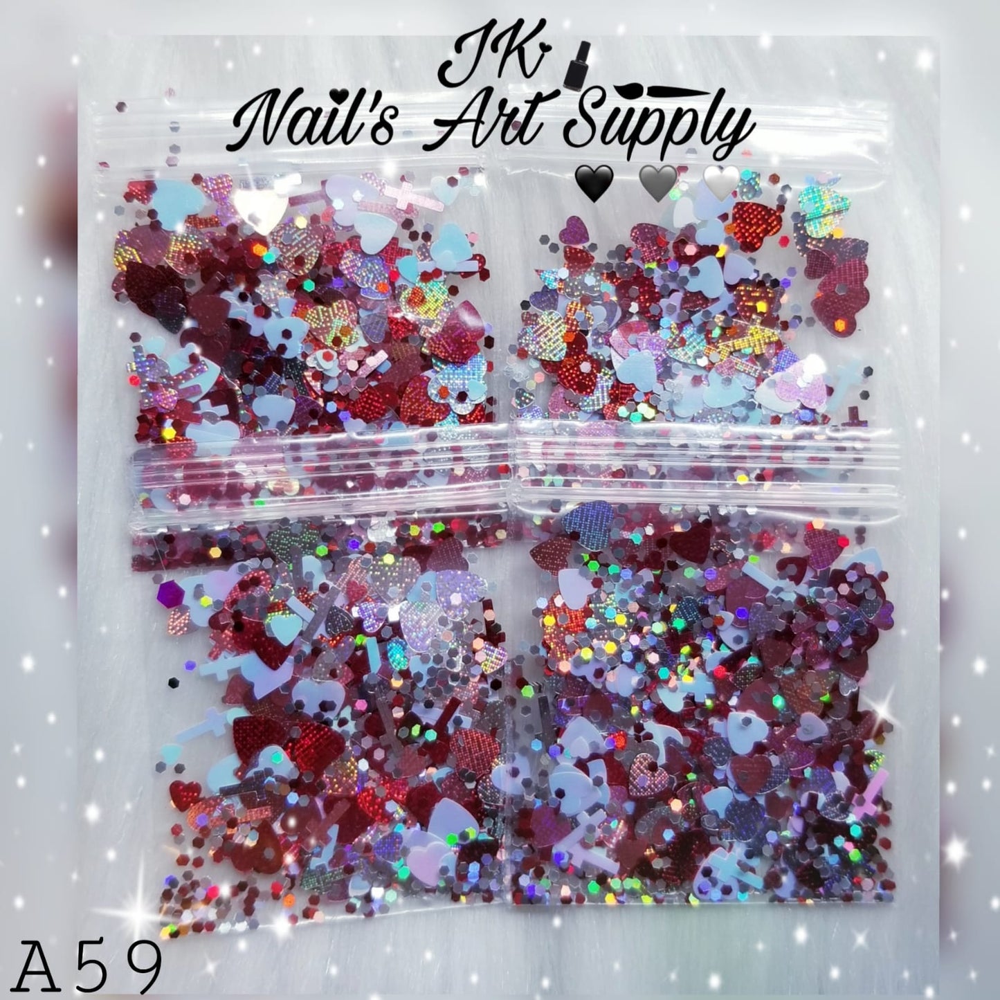 Glitter Bags 1-105 (Click to View All Options) (Presiona Para Ver Todos Los Modelos)