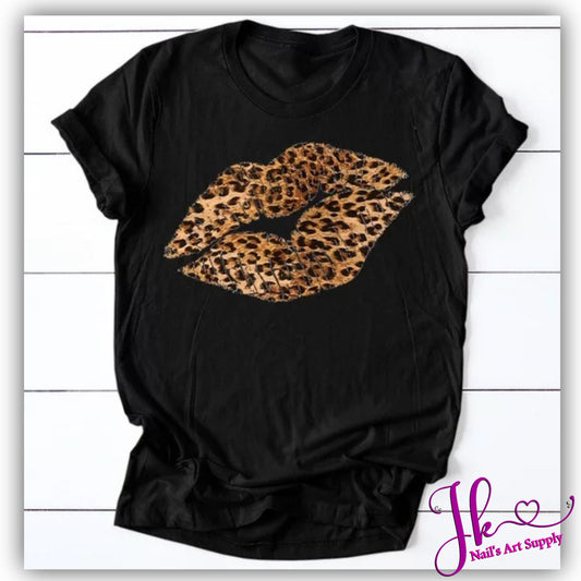Blusa Negra De Labios (Precionar Para Escoger Tamaño)