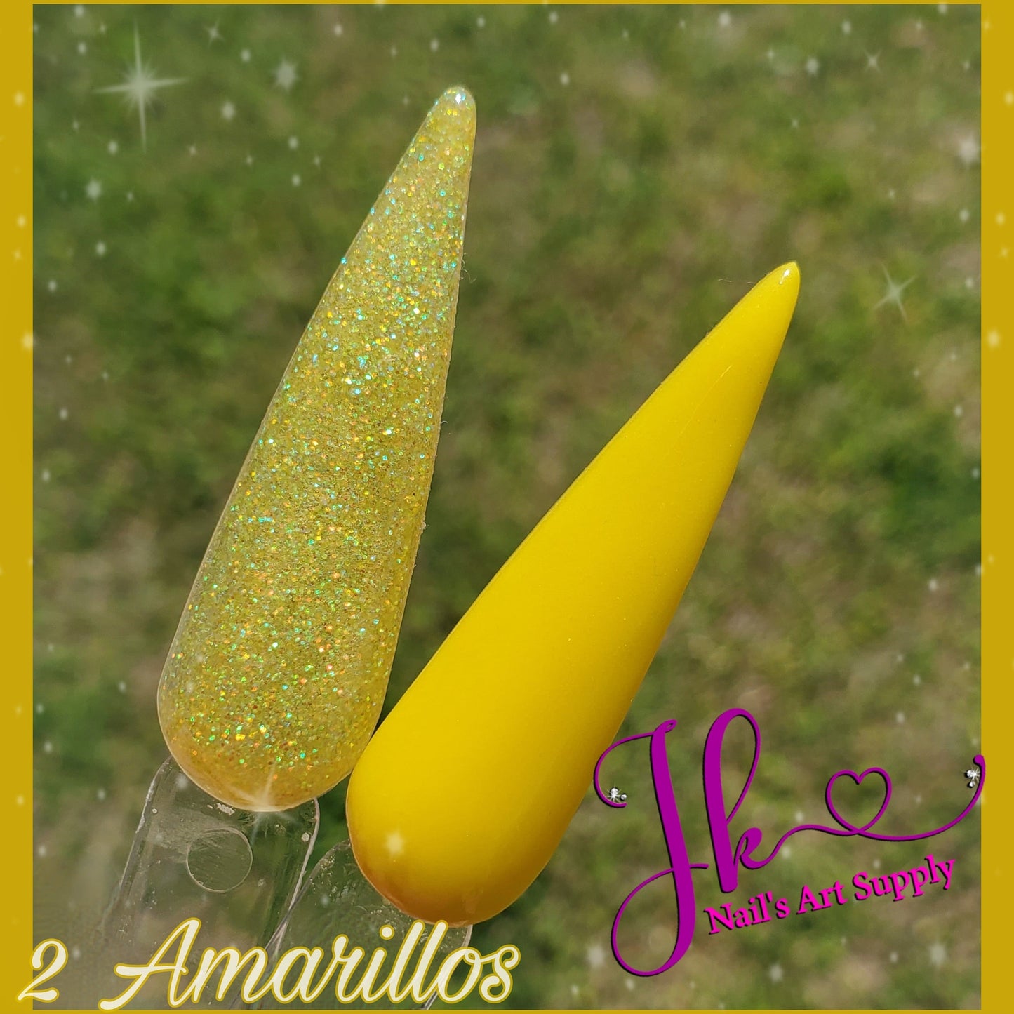 2 Amarillos - JK Nail's Art Supply