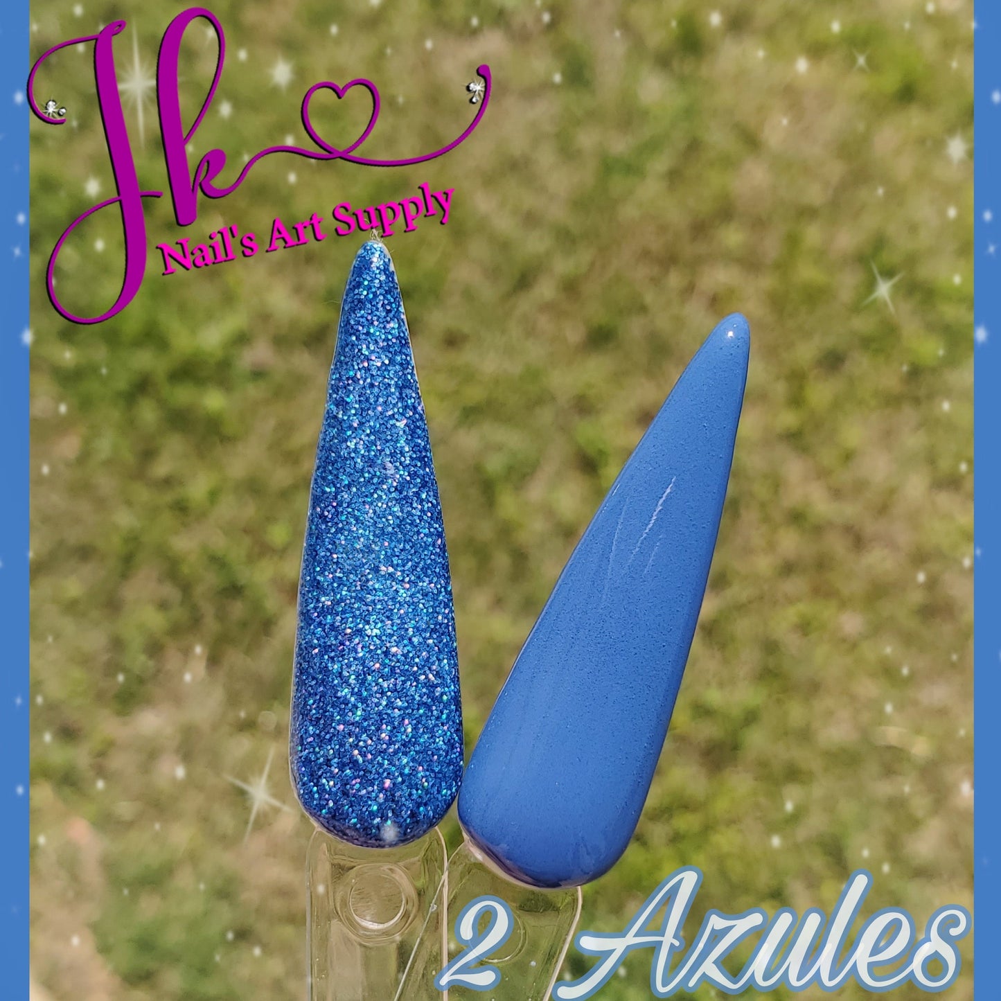 2 Azules - JK Nail's Art Supply