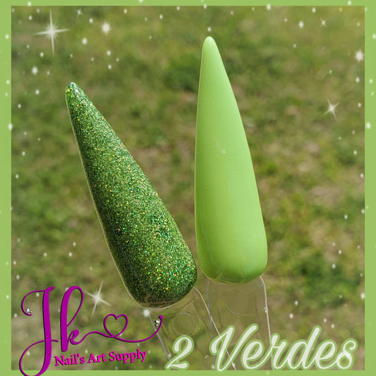 2 Verdes - JK Nail's Art Supply