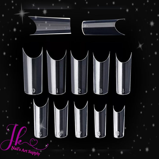 500 Square Nail Tips - JK Nail's Art Supply