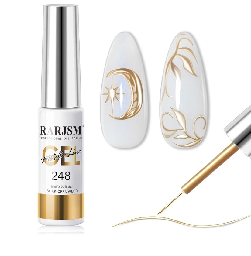 Metalic Liner Gel Gold