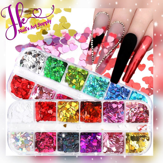 Paquete de Corazónes Multicolor