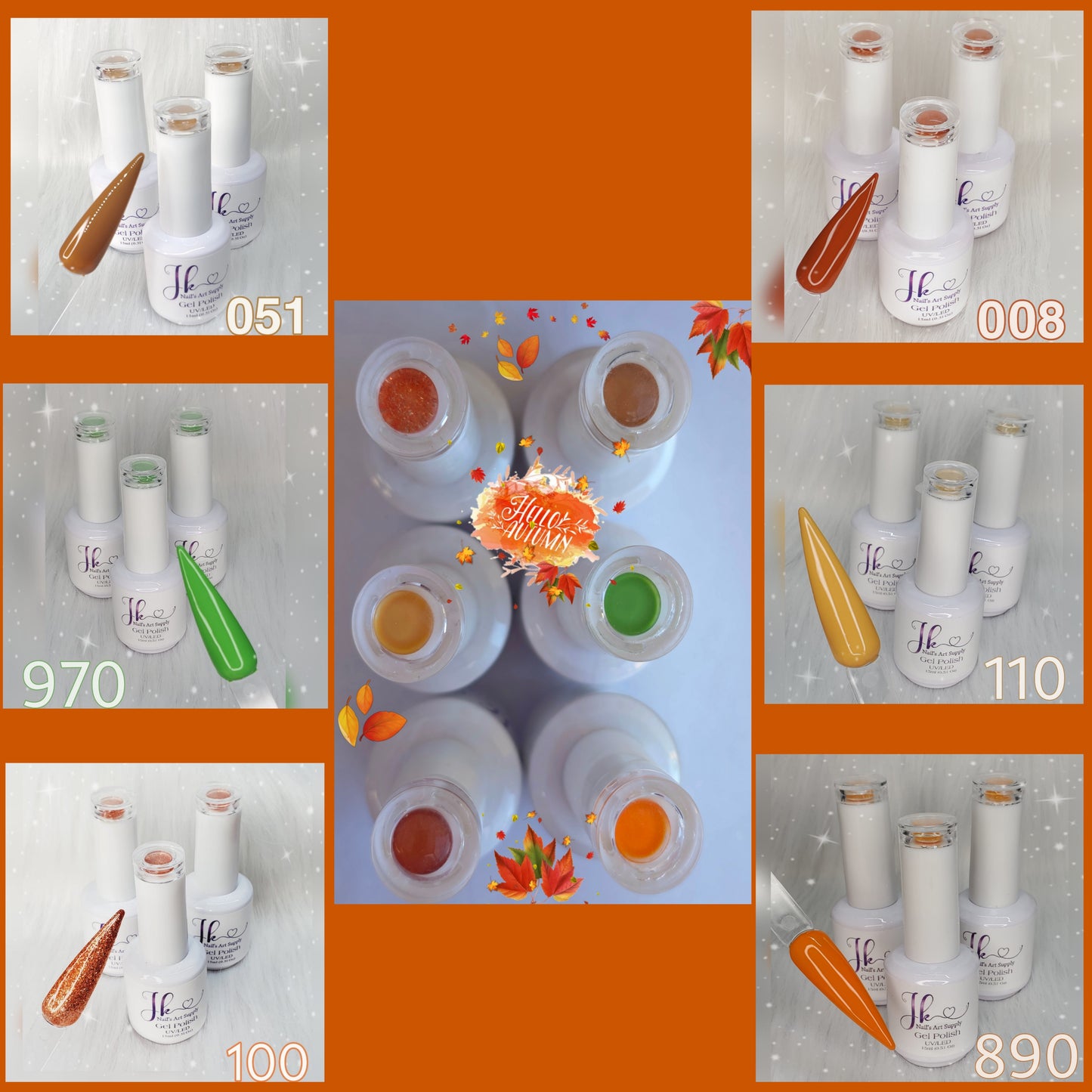 Hello Autumn Gel 6 Colores B