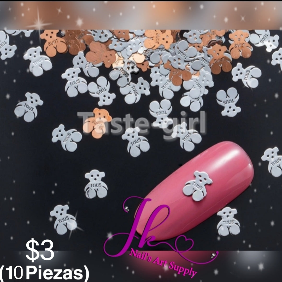 Ositos T Platas (10Piezas)