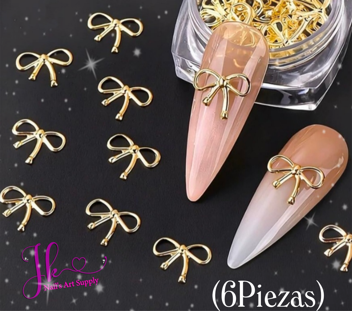 Lazos Oro B (6Piezas)