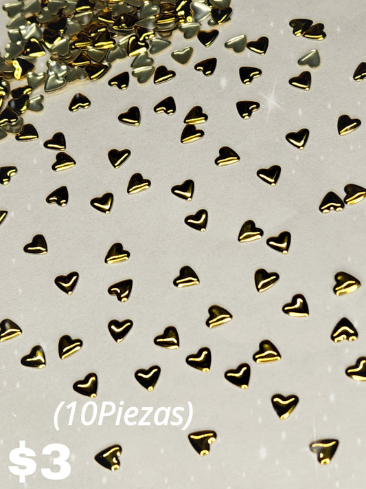 Corazónes Oro