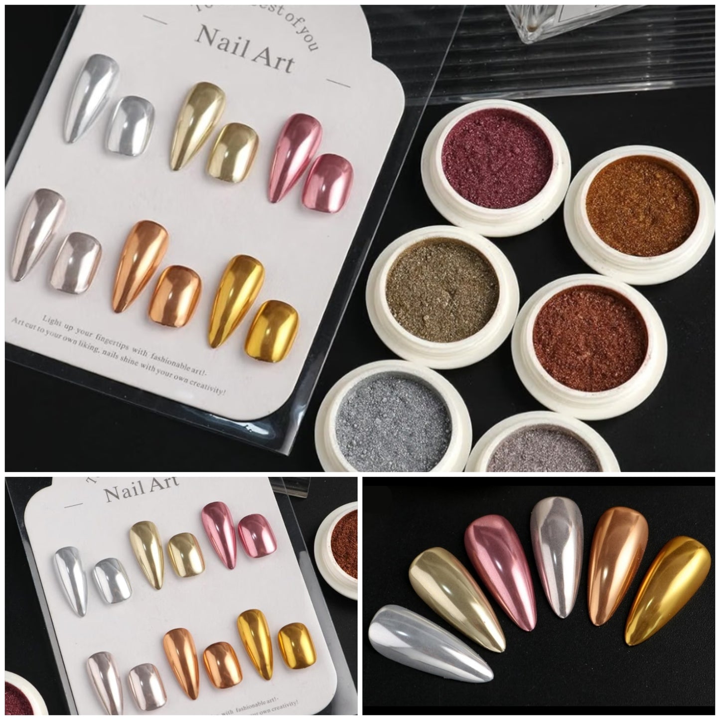 Set De 6 Chrome