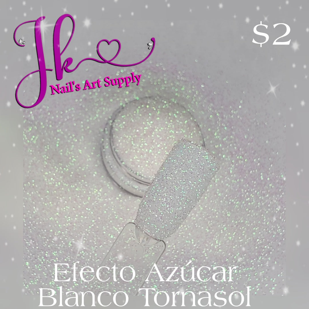 Efecto Azúcar Blanco Tornasol