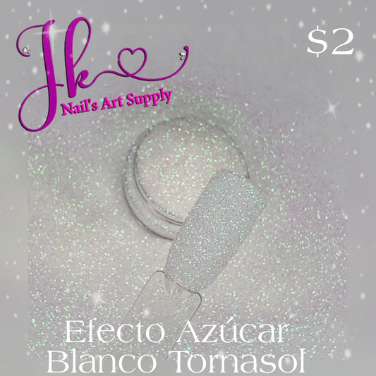 Efecto Azúcar Blanco Tornasol