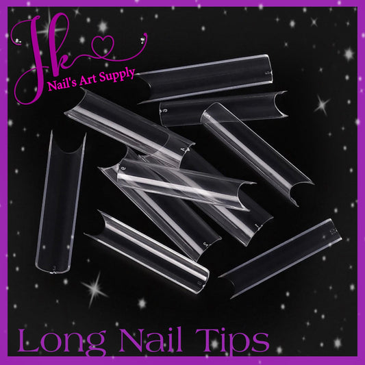 Long Square Nail Tip 2XL