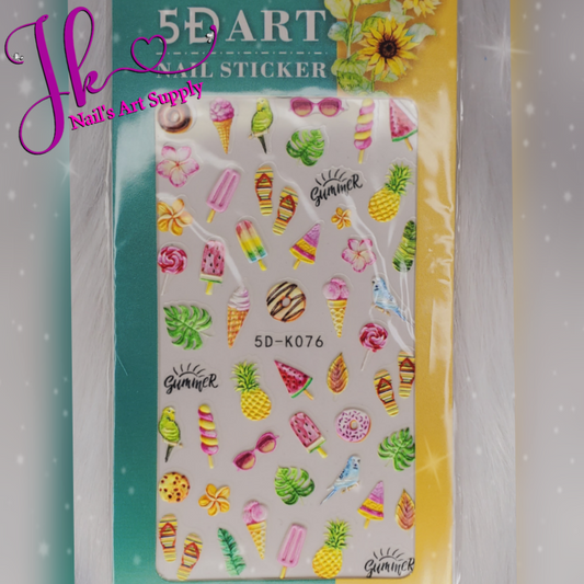 Stickers Summer 5D
