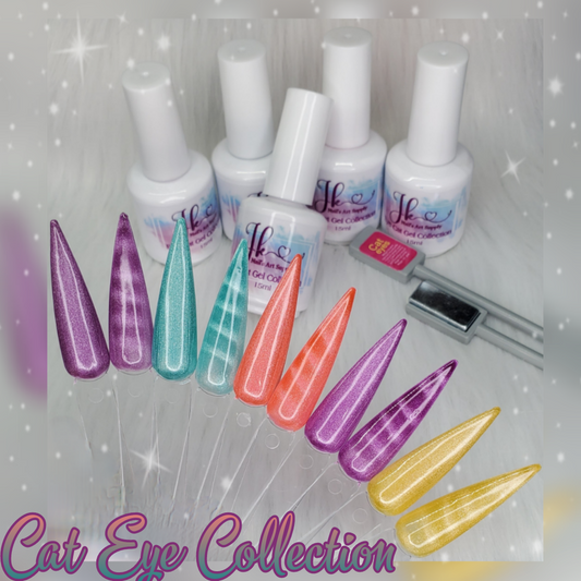 Cat Eye Gel Collection 5 Colores (Iman Se Vende Por Separado)