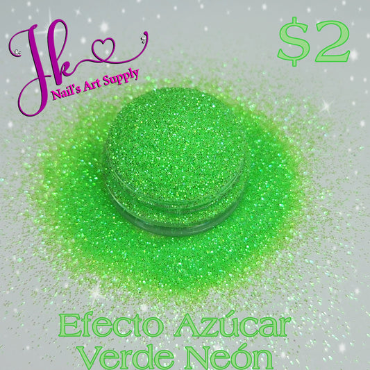 Efecto AzĂșcar Verde Neon