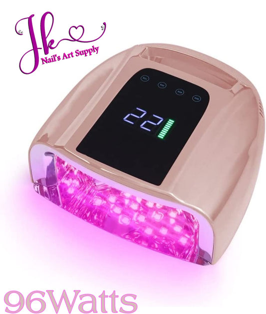 UV-LED Lamp 96Watts Recargable(Rose Gold)