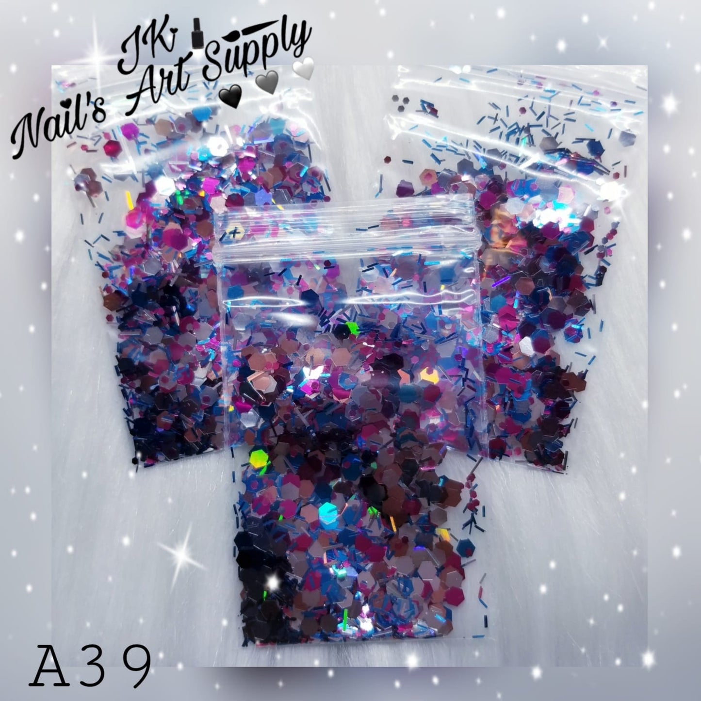 Glitter Bags 1-105  (Click to View All Options) (Presiona Para Ver Todos Los Modelos)