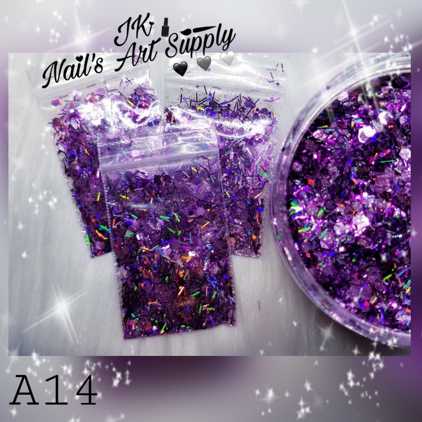 Glitter Bags 1-105  (Click to View All Options) (Presiona Para Ver Todos Los Modelos)