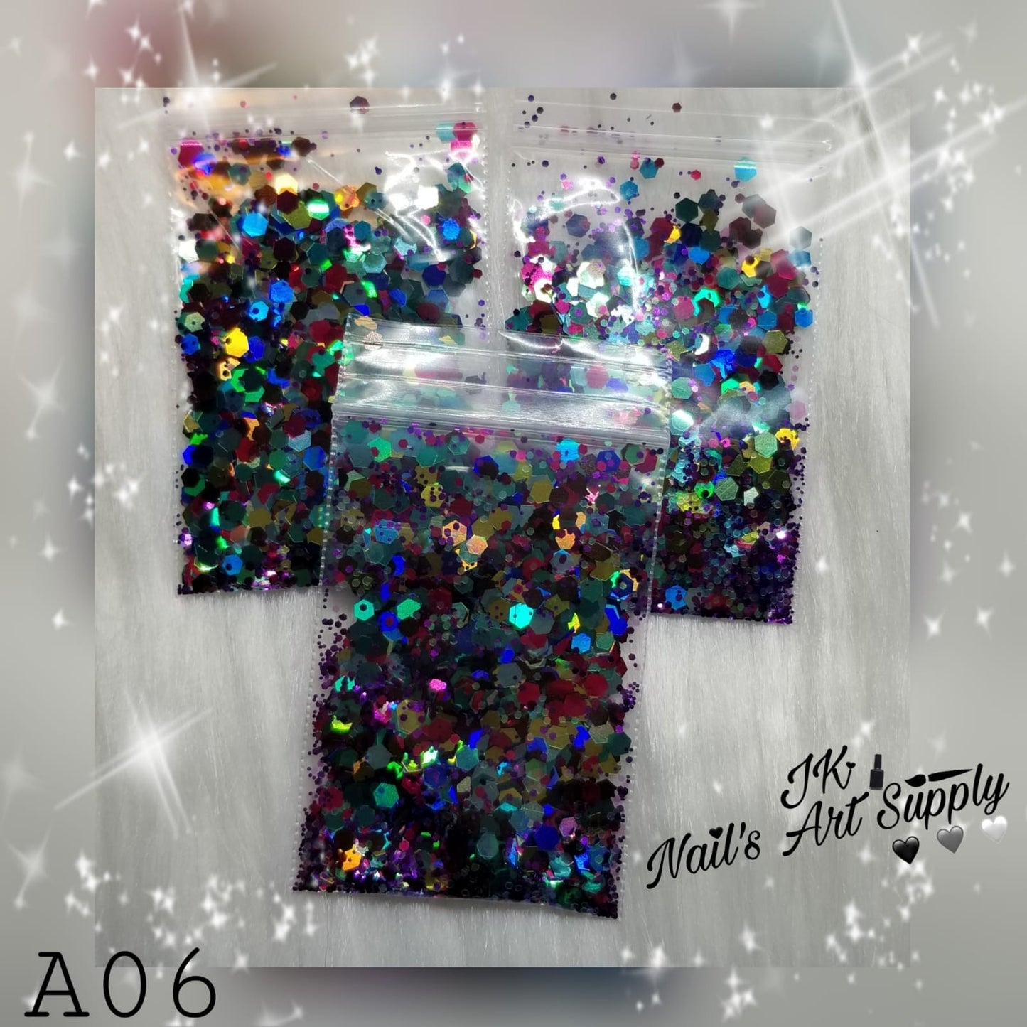 Glitter Bags 1-105  (Click to View All Options) (Presiona Para Ver Todos Los Modelos)