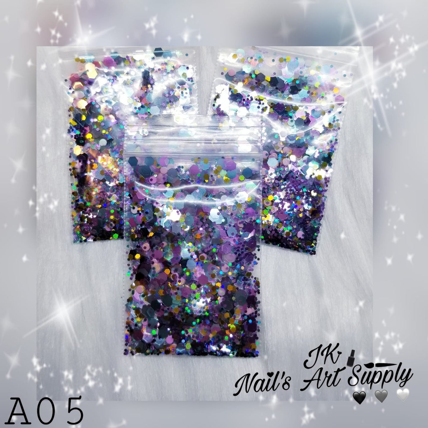 Glitter Bags 1-105  (Click to View All Options) (Presiona Para Ver Todos Los Modelos)